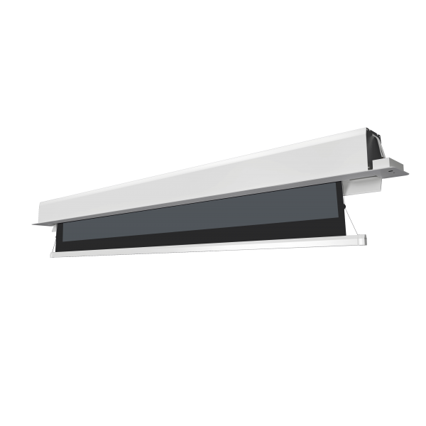Liberty Screen Pro 180" (16:9)  In-Ceiling Recessed 8K. ALR. Motorized Tab Tension Normal Projector with Sync Trigger