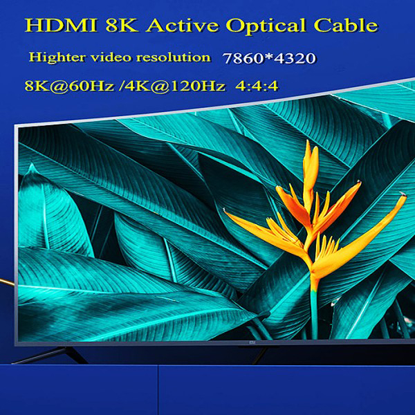 Liberty 8K@60Hz HDMI  V2.1 AOC Optical Fiber Cable (70 Mtrs).