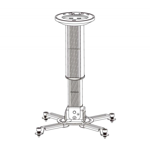 Liberty Grandview Ceiling Mount GPCM-D4060 In Silver Shade