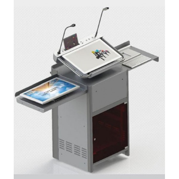 Digital Podium without monitor & PC and Second monitor (Touch Screen) HJ-24H