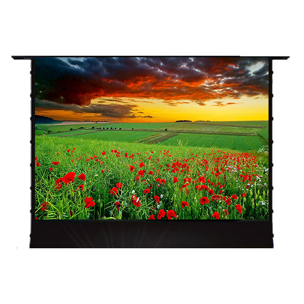 Liberty Screen Pro (AD) Floor Rising  100" 16:9 ALR Tab Tensioned Screen For (UST) Ultra Throw Projector (AD) .