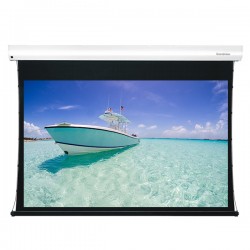 Liberty Grandview 133" (16:9) Cyber Series Tab tension Motorised Long Throw Ambinet Light Rejection Screen