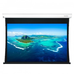 Liberty Grandview 84" (4:3) Cyber Series Tab tension Motorised Long Throw Ambinet Light Rejection Screen with Multi Control System