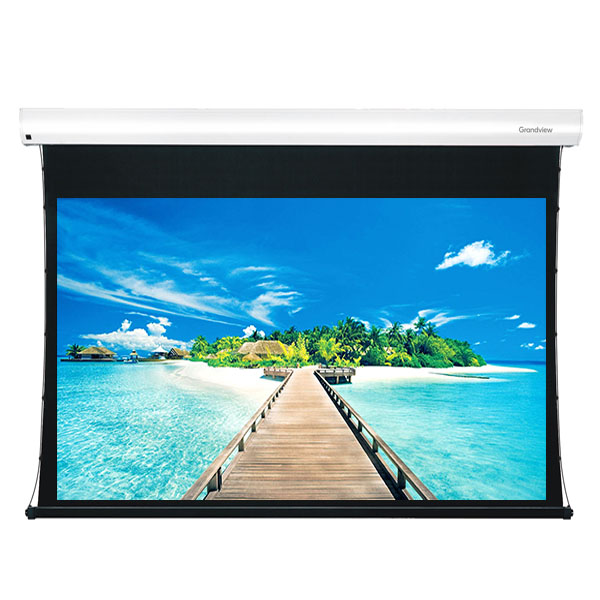 Liberty Grandview 113" (16:10) Cyber Series Tab tension Motorised Long Throw Ambinet Light Rejection Screen