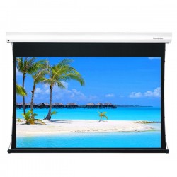 Liberty Grandview 123" (16:10) Cyber Series Tab tension Motorised Long Throw Ambinet Light Rejection Screen