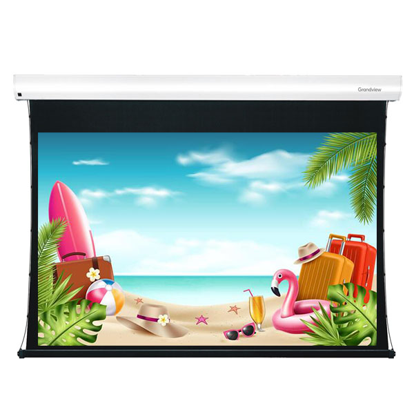 Liberty Grandview 130" (16:10) Cyber Series Tab tension Motorised Long Throw Ambinet Light Rejection Screen