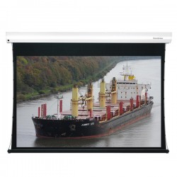 Liberty Grandview 77" (16:9) Cyber Series Tab tension Motorised Long Throw Ambinet Light Rejection Screen