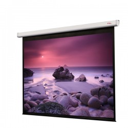 Liberty Grandview  92" (16:9) CNV Series Tubular Motor Motorized Screen with Matte White Fiber Glass Fabric (WM5.)