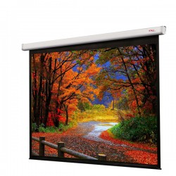 Liberty Grandview  100" (4:3) CNV Series Tubular Motor Motorized Screen with Matte White Fiber Glass Fabric (WM5.)
