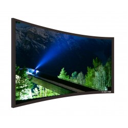 Liberty Screen Pro 100" (16:9) Curved Fixed Frame Screen  (TW - Woven Accoustic) 90MM