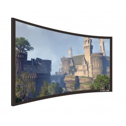 Liberty Screen Pro 165" (16:9) Curved Fixed Frame (TW - Woven Accoustic) 90MM