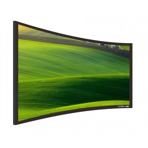 Liberty Screen Pro 180" (16:9) Curved Fixed Frame 4K MW 90MM