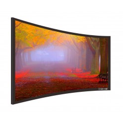 Liberty Screen Pro 200" (16:9) Curved Fixed Frame Screen 4K MW 90MM