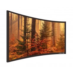 Liberty Screen Pro 96" (2.35:1) Curved Fixed Frame Screen (TW - Woven Accoustic) 90MM