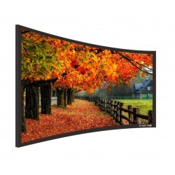 Liberty Screen Pro 100" (2.35:1) Curved Fixed Frame Screen 4K MW 90MM