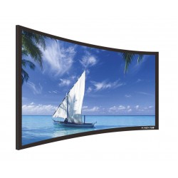 Liberty Screen Pro 100" (2.35:1) Curved Fixed Frame Screen (TW - Woven Accoustic) 90MM