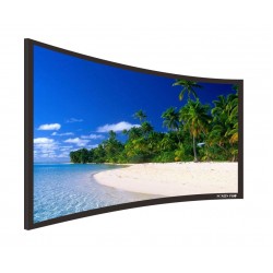 Liberty Screen Pro 110" (2.35:1) Curved Fixed Frame Screen 4K MW 90MM