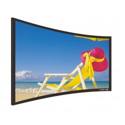 Liberty Screen Pro 110" (2.35:1) Curved Fixed Frame Screen (TW - Woven Accoustic) 90MM