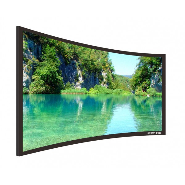 Liberty Screen Pro 119" (2.35:1) Curved Fixed Frame Screen 4K MW 90MM