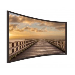 Liberty Screen Pro 126" (2.35:1) Curved Fixed Frame Screen (TW - Woven Accoustic) 90MM