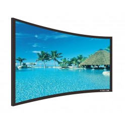 Liberty Screen Pro 133" (2.35:1) Curved Fixed Frame Screen (TW - Woven Accoustic) 90MM