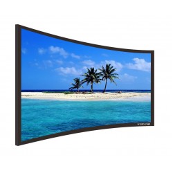 Liberty Screen Pro 150" (2.35:1) Curved Fixed Frame Screen 4K MW 90MM