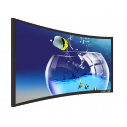 Liberty Screen Pro 165" (2.35:1) Curved Fixed Frame Screen 4K MW 90MM