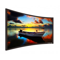 Liberty Screen Pro 180" (2.35:1) Curved Fixed Frame Screen 4K MW 90MM