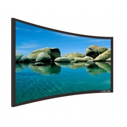 Liberty Screen Pro 200" (2.35:1) Curved Fixed Frame Screen 4K MW 90MM