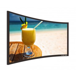 Liberty Screen Pro 200" (2.35:1) Curved Fixed Frame Screen (TW - Woven Accoustic) 90MM