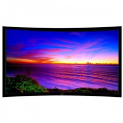 Liberty Grandview 165" (16:9) Ultimate Curved Fixed Frame 10cms WW5 White