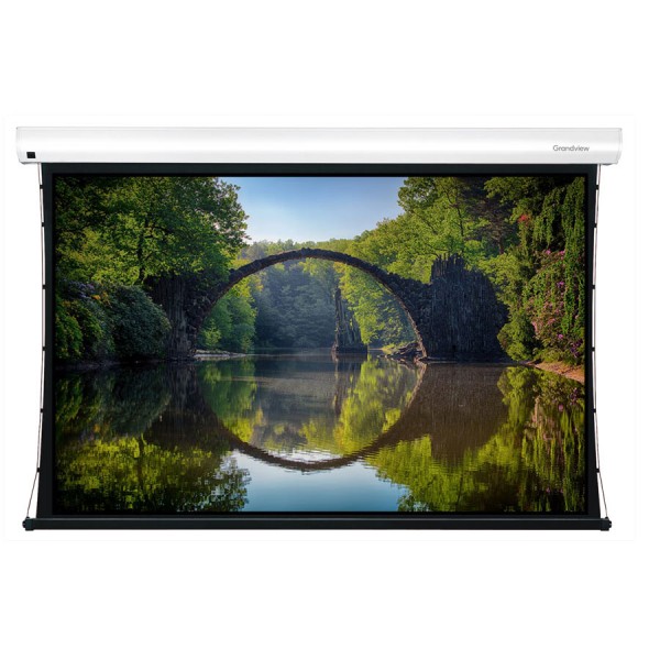 Liberty Grandview Tab Tension Motorised Cyber Series Accoustic Weaved 137" 16:10 AW6