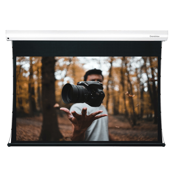 Liberty Grandview 84" (4:3) Cyber Tab Tension Multi Control Acoustic Weaved Fabric AW6. Screen.