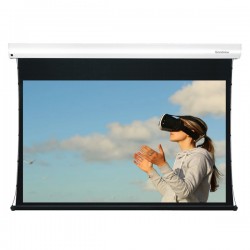 Liberty Grandview 77" (16:9) Cyber Tab tension Multi Control Acoustic Weaved Fabric AW6. Screen.