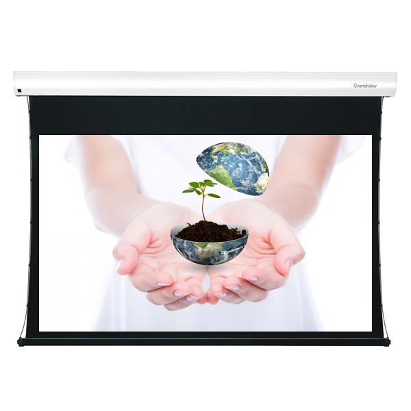 Liberty Grandview 84" (4:3) Cyber Tab Tension PS Series Multi Control Matte White 4K. WW5. Screen.