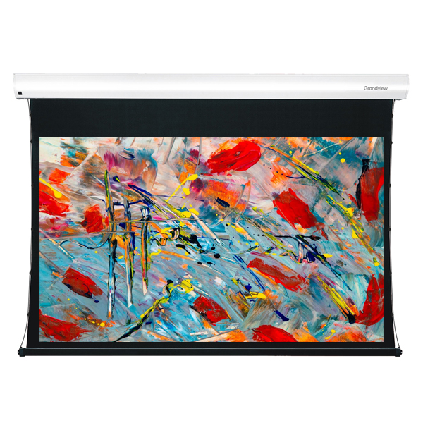 Liberty Grandview 165" (16:9) Cyber Tab Tension Screen Mid / Long Throw CLR. (ALR) - 4K. DY4. Multi Control Systems. (with wooden crate packing)