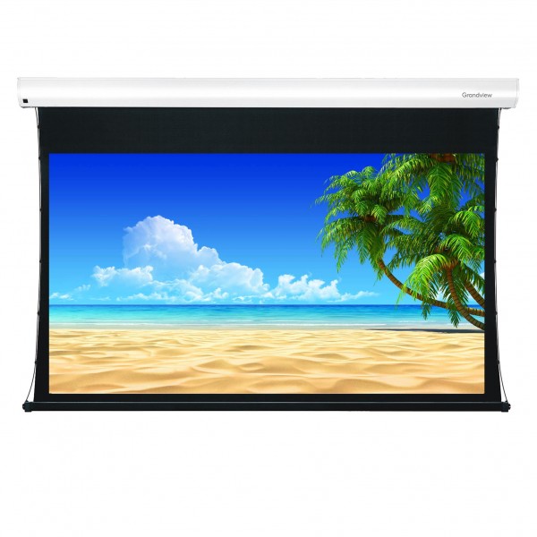 Liberty Grandview 77" (16:9) Cyber Tab tension PS Series Multi Control Matte UHD130. Screen.