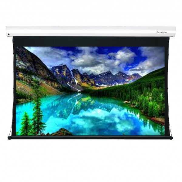 Liberty Grandview 92" (16:9) Cyber Tab tension PS Series Multi Control Rear Fabric RE6. Screen.