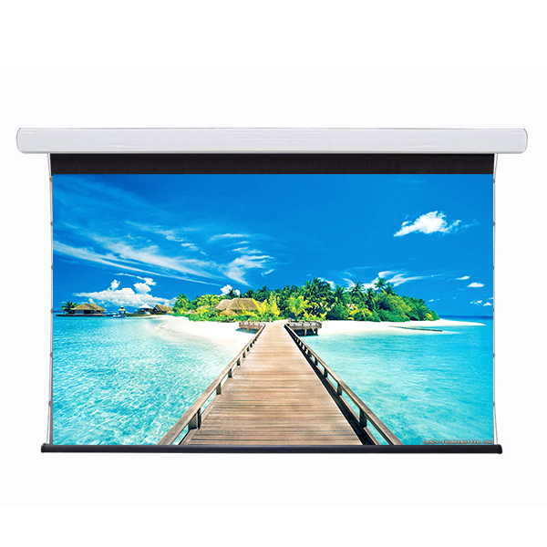 Liberty Dakumi Tab Tension 150" (16:10) Aluminum Casing with PVC. Soft White 4K. Screen.