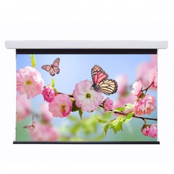 Liberty Dakumi Tab Tension 150" (16:9) Aluminum Casing with PVC. Soft White 4K. Screen.