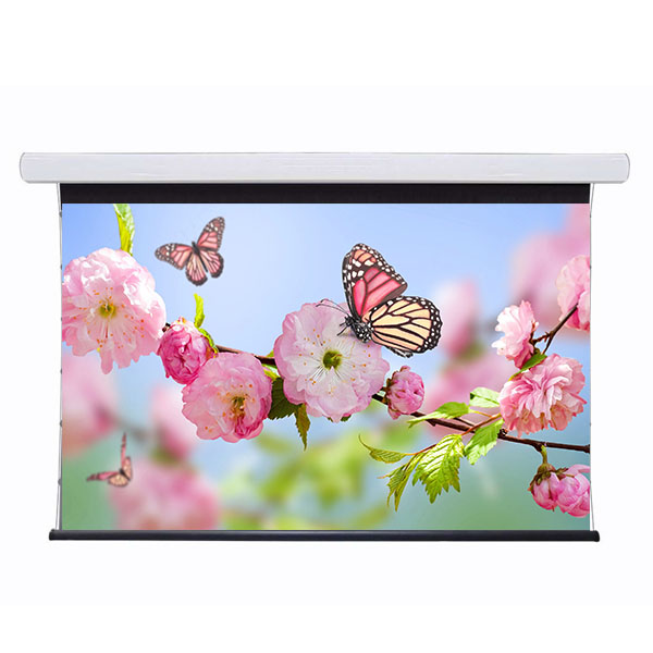 Liberty Dakumi Tab Tension 150" (16:9) Aluminum Casing with PVC. Soft White 4K. Screen.