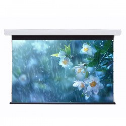 Liberty Dakumi Tab Tension 200" (16:9) Metal Casing with PVC. Soft White 4K. Screen.