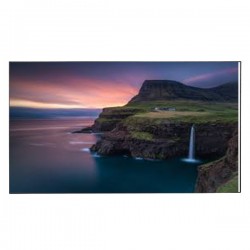 Liberty Grandview 115" (2.35:1) Edge Fixed Frame With 15 mm. R4. (AW6. Acoustic Weaved) Screen. 