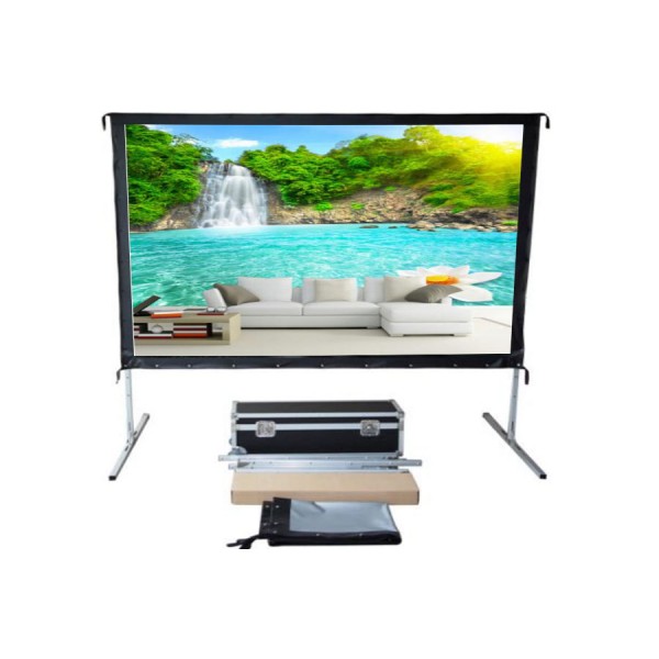 Liberty Screen Pro  Easy Fold Portable 200" 4:3 RGG (Rear Projection)