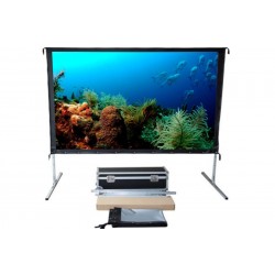 Liberty Screen Pro  Easy Fold Portable 250" 4:3 FWB (Front Projection)