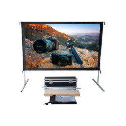 Liberty Screen Pro  Easy Fold Portable 300" 4:3 FWB (Front Projection)