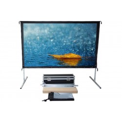 Liberty Screen Pro Easy Fold Portable 300" 4:3 RGG (Rear Projection)