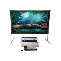 Liberty Screen Pro  Easy Fold Portable 92" 16:9 FWB (Front Projection)