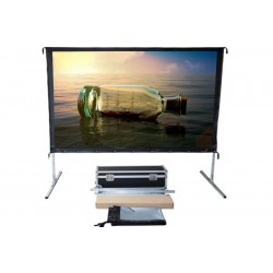 Liberty Screen Pro  Easy Fold Portable 138" 16:9 FWB (Front Projection)