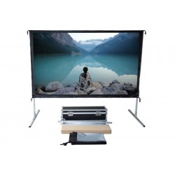 Liberty Screen Pro Easy Fold Portable 165" 16:9 FWB (Front Projection)